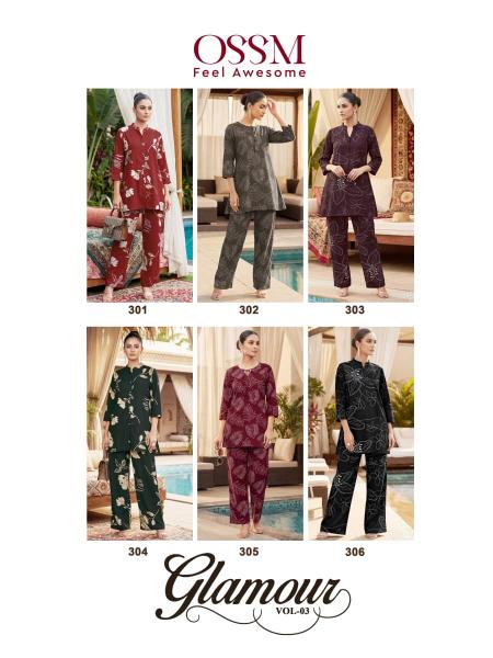Ossm glamour vol 3 coord set largest wholesale cloth market in india